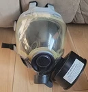 Gas Mask Msa 5479 Medium M2 C1 Military And Strap Canister External Face Shield-. Fixed Price $112.00.