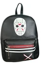 Bioworld Friday The 13TH Mask Stripes Jason Mini Backpack Zipper Closure. Fixed Price $59.00.