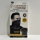 Copper Fit Guardwell Neck Gaiter & Face Cover, W/ Adjustable Drawstring,charcoal. Fixed Price $11.99.