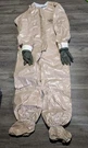 Dupont Tychem Cpf 3 Chemical-resistant Coverall In Tan. No Hood. Fixed Price $55.95.