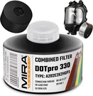 Mira Safety - Dotpro 330 Industrial Grade Gas Mask Filter A2 B2 E2 K2 Hg P3. Fixed Price $73.79.