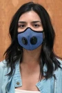 Sky Blue Unisex Face Mask With Double Valves. Fixed Price $8.88.