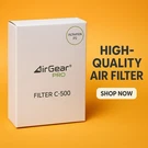 Airgearpro C-500 Filters For Reusable Respirator Mask. Fixed Price $8.00.