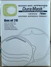 Duramask 1895N N95 Particulate Respirator Box Of 20. Fixed Price $10.00.