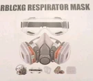 Rblcxg Respirator Reusable Half Face Cover Gas Mask With Safety Glasses New. Fixed Price $15.99.