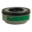 North By Pip Cartridge, Green, Threaded, Full Half Mask Respirators. Fixed Price $28.02.
