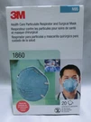 3M 1860 N95 Adult Face Mask Particulate Respirator - Qty 120. Fixed Price $99.99.