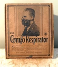 Unused Msa Comfo Respirator 1930S Type W/ Original Box & Filters Vintage. Fixed Price $69.75.