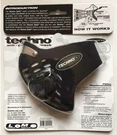 Respro Techno Gold Mask, Anti-pollution, Black, Neoprene, Large. Fixed Price $49.95.
