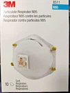 3M 8511 N95 Particulate Respirator Protection Masks Exhalation Valve Usa Made 10. Fixed Price $8.29.