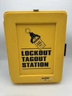 Allegro / Brady Lockout Tagout Center Wall Case Safety Bin 4400-L. Fixed Price $99.95.