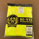 Occunomix Adult 2X Yellow Non Ansi Solid Two-tone Surveyor Safety Vest Nwt. Fixed Price $10.77.