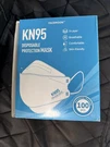 Facemoon KN95 5-LAYER Disposable Protection Masks 100PCS Dental/bio Lab. Fixed Price $13.00.