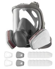 Vevor Respirator Mask Reusable Full Face Gas Cover Filters For Dust. Fixed Price $20.90.