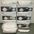 Crushed Boxes - (300) 3M Vflex Particulate Respirator 9105S, N95 Mask, / Small. Fixed Price $119.95.