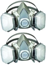 3M 07193 Dual Cartridge Respirator Assembly Organic Vapor, Large (2 Pack). Fixed Price $54.99.