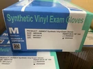Ammex Vinyl Exam Gloves Medium VSPF44100 Case 1,000 Exp April 2025. Fixed Price $29.00.