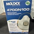 Moldex Disposable Particulate Respirator: Size Medium/large Box Of 5 4700N100. Fixed Price $29.98.