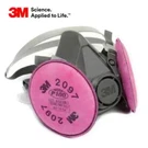 3M Half Facepiece Respirator With Sealed Cartridge Filters Large 6391/07003. Fixed Price $30.74.