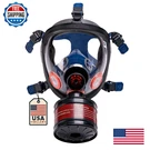 Tesoro Moda Survival Tactical Full Face Gas Mask Respirator Heavy-duty. Fixed Price $108.47.
