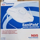 Gateway Safety 80202V Sanifold Vented N95 Particulate Respirator - Case Of. Fixed Price $7.50.