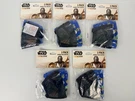 Lot Of 5 Disney Star Wars 3 Pack Fabric Face Masks Kids. Fixed Price $25.00.