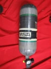 N.o.s. 60 Minute Mfg 03/2018 Msa Tank G1 Scba Cylinder Carbon Fiber Bottle. Fixed Price $450.00.