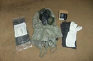 Us M40 Gas Mask M/l + Chemical Hood, New Mira Nato Nbc Filter, Bag, Xl Gloves. Fixed Price $259.99.