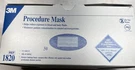 3M 1820 Procedure Mask Pack Of 50. Fixed Price $15.99.