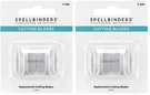 Spellbinders Replacement Cutting Blades, One, White (pack Of 2). Fixed Price $23.32.