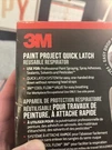 3M New Paint Project Quick Latch Reusable Respirator Mask Ov P95 Medium Protect. Fixed Price $41.00.