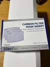 Lot Of 10 Icu Health Carbon Filter Face Mask Insert - 30CT Each Box ( New ). Fixed Price $24.99.