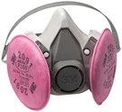 3M Small Half Respirator Facepiece Mask & 2- 2091 P100 Particulate Filters. Fixed Price $29.95.