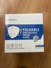 Wwdoll KN95 Foldable Face Mask Pack, 5-LAYERS 1 Count (pack Of 50), White. Fixed Price $14.99.