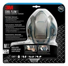 3M 6502QLPA1-A-PS Paint Project Respirator With Quick Latch Cool Flow Medium Usa. Fixed Price $60.79.