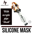 Inhale High Quaity Silicone Gas Mask Smoking Hookah Pipe Skull Design. Fixed Price $29.95.