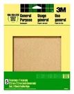 3M 9005NA 9-INCH By 11-INCH Aluminum Oxide Sandpaper, 100/150/220 Grit, Assorted. Fixed Price $10.95.