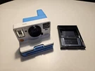 Polaroid Onestep 2 I-type Instant Camera Blue/white Mint Cond Tested Working. Fixed Price $29.75.