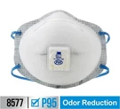 3M 8577 P95 Paint Sanding Respirator Nuisance Level Organic Vapor Relief 2PK. Fixed Price $7.77.