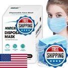 500 Pcs Blue Disposable Face Masks, 3 Ply For Adults,. Fixed Price $56.23.