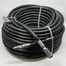 Dwe 150' Breathing Air Hose 250 Psi 3/8" W/ Parker Quick-connect Ss Fittings New. Fixed Price $115.00.
