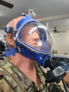 Survivair Gas Mask Optifit Tactical 5 Point Straps Full Face Cover Respirator Us. Fixed Price $35.00.