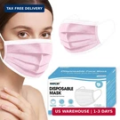 Nnpcbt Pink Disposable Face Masks 125 PACK,3-PLY Breathable For Adults,grea. Fixed Price $22.73.