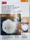 3M 8577 Particular Respirator With Valve Box 10 Ea. Fixed Price $30.00.