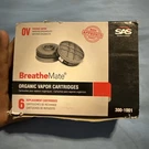 Safety SAS-300-1001 Breathemate Organic Vapor Cartridge (6 Pack). Fixed Price $24.99.