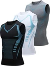 Men Athletic Compression Shirt Workout Shaper Tank Top Base Layer Sport Gym Vest. Fixed Price $18.79.