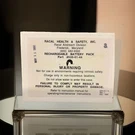 Racal Health Safety 520-01-44 Rechargeable Battery Pack.(part Or Repair)needs Rc. Fixed Price $29.99.