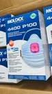 Moldex 4400 Airwave Premium Box - 5 Retail Usa Made, Face Covers, Size M/l New. Fixed Price $79.00.