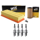 Wix Engine Air Oil Filters & Ngk Spark Plugs Kit For Tts Quattro Base L4 Turbo. Fixed Price $80.95.