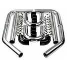 Universal 2" Black Aluminum Turbo Intercooler Elbow Pipe Kit+silicone Hose+clamp. Fixed Price $88.99.